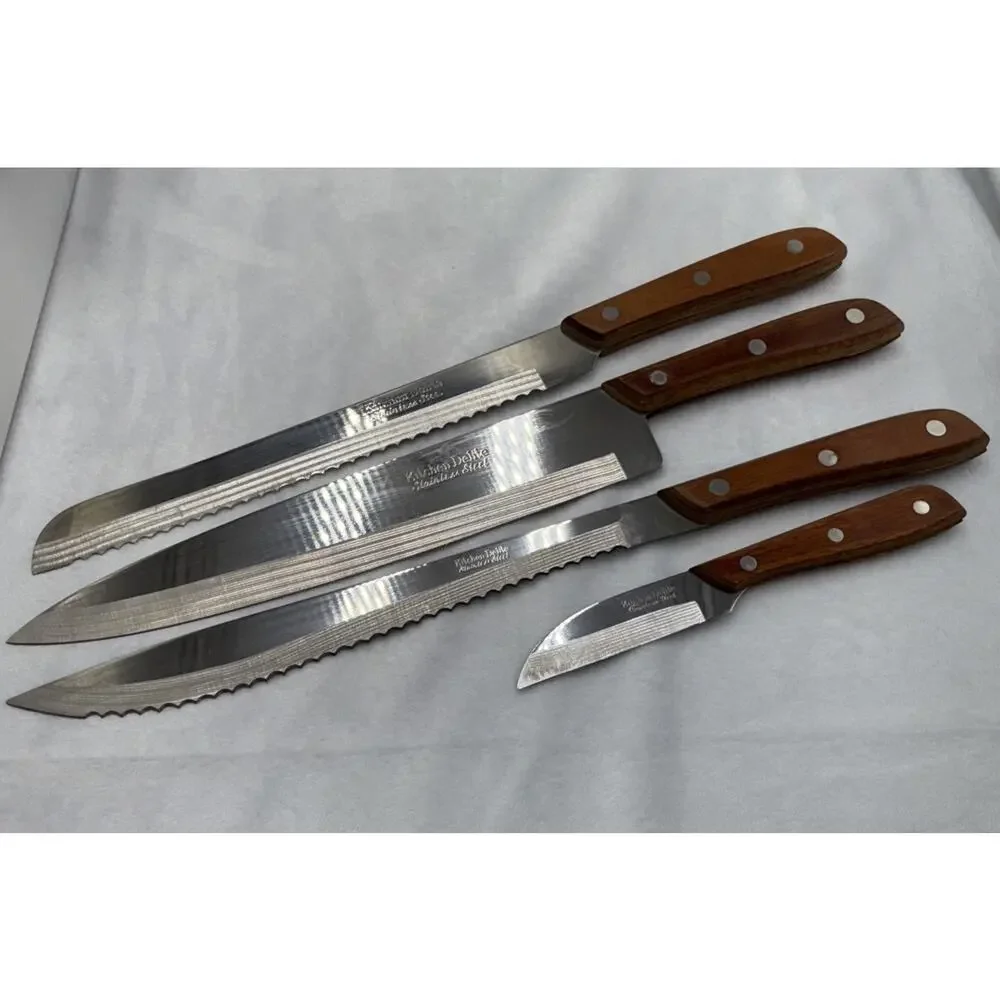 Chefmaster Kitchen‎ Delite Knives Japan Stainless Steel Set of 4